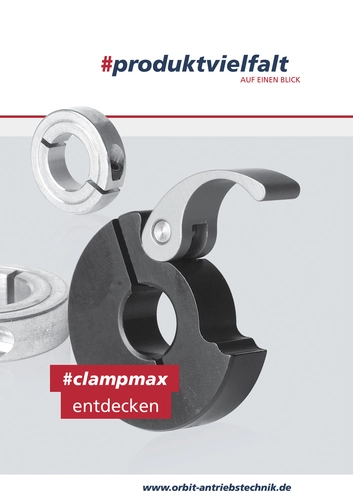 Produktvielfalt auf einen Blick – Wellenklemmringe Clampmax