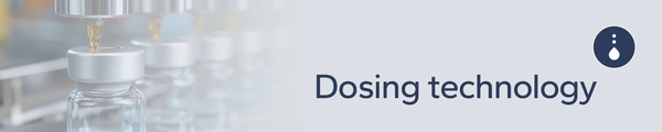 Drive components for dosing technology